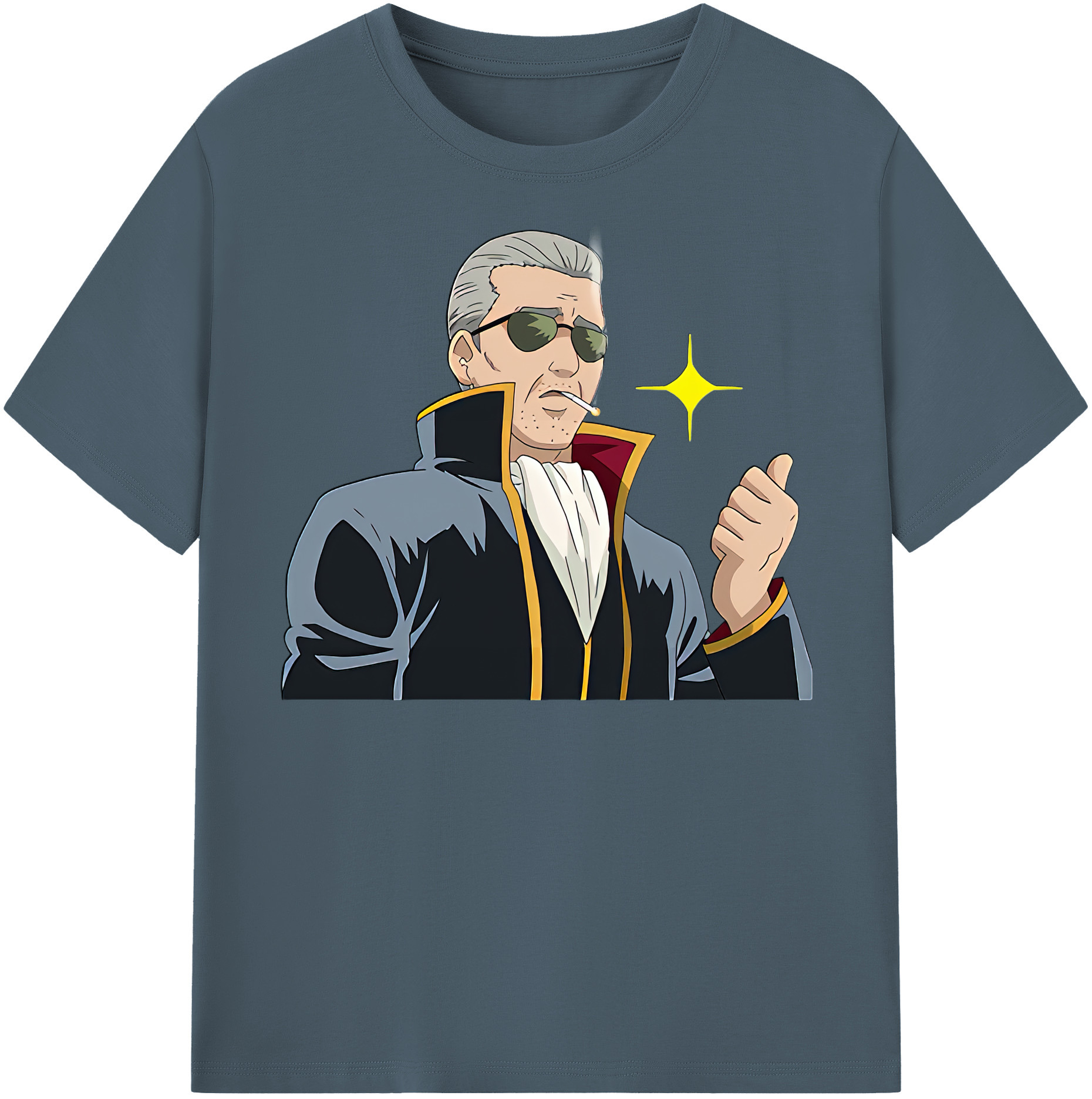 （画像用） ぎんたま 坂田銀時（さかたぎんとき） 神楽 志村新八（しむら しんぱち） GINTAMA Sakata Gintoki Kagura Shimura Shinpachi 綿100％半袖Tシャツ（フロントプリント）